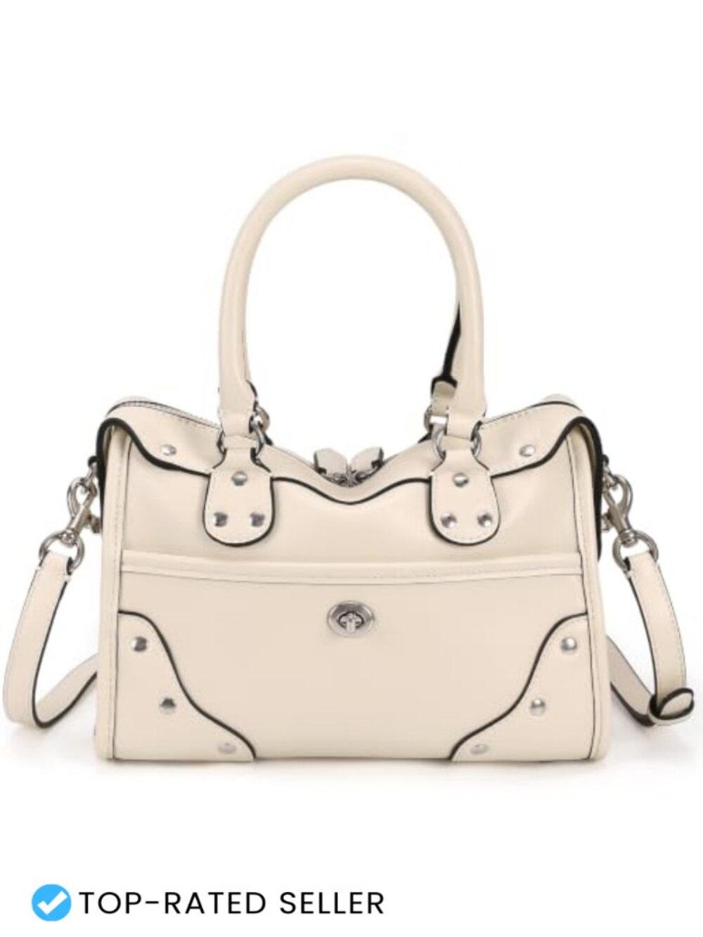 CATSEA Small Top Handle Bag Mini Tote Faux Suede Y2K 90s Punk Purse